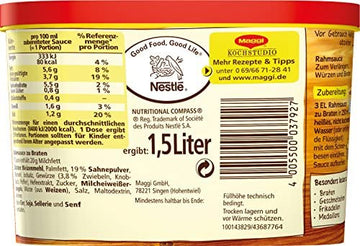 Maggi Creamy Gravy for Roasts, 50.7 Fl Oz, Model 11892023