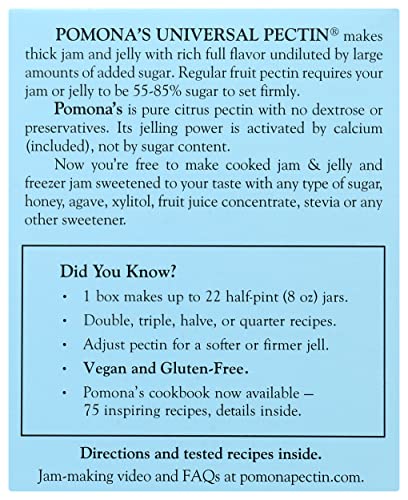 Pomona'S Universal Pectin, No Sugar Added, 1 Ounces (Pack Of 24)