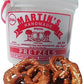 Martins Handmade, Hand Twisted Pretzels With Salt- 21 Oz. Tub (1 Tub)