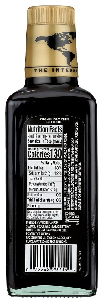 International Collection Oil - Virgin Pumpkin Seed Oil - Case Of 6 - 845 Fl Oz(D0102H5Kq58)