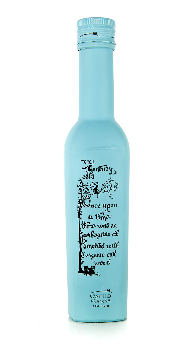 Castillo de Canena Smoked Arbequina Extra Virgin Olive Oil, 250ml, SOFI Award Winner, Imported from Spain