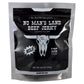 No Mans Land Mild Beef Jerky High Protein Low Calorie Low Carb Beef Snack 6.0Oz Bag