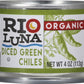 Rio Luna, Organice Diced Green Chile, 4 Ounce (Pack of 6)