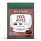 Spice Train Star Anise Whole (100G35Oz) Gluten Free, 100% Raw Whole Chinese Pods, Premium Quality, Direct From Source, Packed In