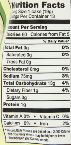 Lundberg Family Farms Organic Tamari With Seaweed Rice Cake, 8.5-Ounce Units (Pack Of 12)