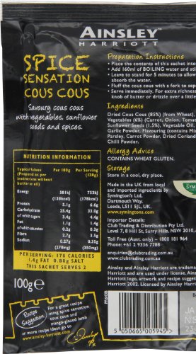 Ainsley Harriott Spice Sensation Cous Cous 100g