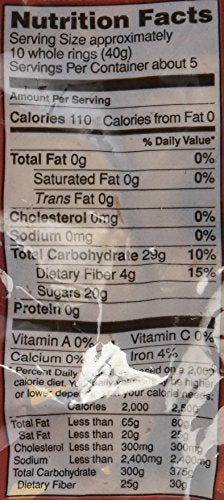 Trader Joe's Dried New Zealand Sweet Apple Rings, 8 Ounce - Delicious, Naturally Sweet Snack, Perfect for Healthy Eating