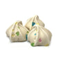 Krunchy Melts Original Meringue Cookies | Vanilla Sprinkles Flavor | Only 90 Calories Per Serving | Fat Free, Gluten Free, Dairy Free (4 Oz)