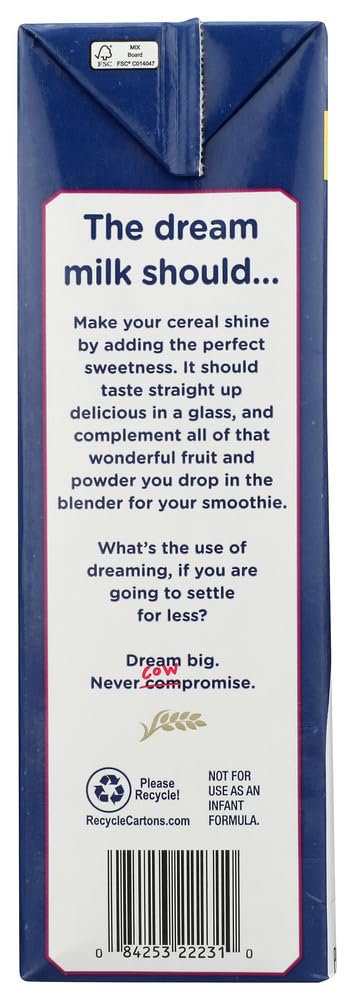 Rice Dream Enriched Vanilla Fresh Rice Drink, 64 Ounce - 6 Per Case.