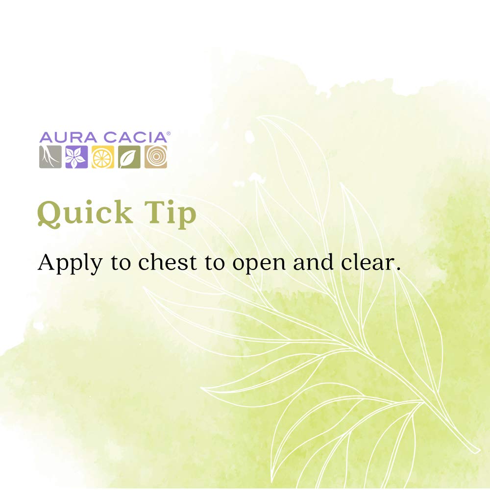 Aura Cacia Ready To Use Essential Oil Eucalyptus 4 Fl Oz Liquid