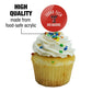 GRAPHICS & MORE Texas Tech University Official Logo Cupcake Picks Toppers Decoration Set of 6