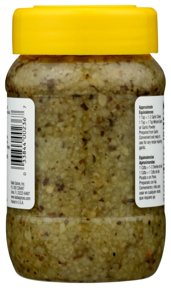 Badia Khlv00397487 8 Oz Garlic Minced Lemon Basil Spice