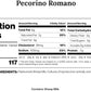 Sanniti Pecorino Romano Cheese - 3 lb Wedge | Authentic Imported Italian Sheeps Milk Cheese, Aged & Boldly Flavorful (Pack of 2)