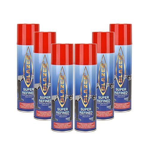 Blazer Butane Refill - 6 Canisters