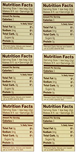 Celestial Seasonings Zinger Tea Variety 6-Pack
