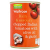 Waitrose Italian Tomatoes with Olive Oil & Garlic 400g