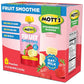 Motts Fruit Smoothies Strawberry Banana, 4.2 oz clear pouches, 8 Pack, Non-dairy, Made With Oatmilk, Made With Real Fruit, Good