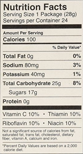 Jelly Belly Extreme Sport Beans, Caffeinated Jelly Beans, Watermelon, 1 oz Each, Pack of 24, Red