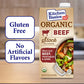 Kitchen Basics Organic Beef Stock, 32 Oz (Pack Of 12) | No Artificial Flavors And Gluten Free |