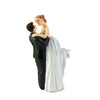 SCHOLMART Wedding Cake Toppers Bride and Groom, Wedding Party Cake Topper Figurines, Bridal Shower Decorations, Anniversary Part