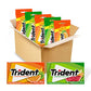 Trident Sugar-Free Chewing Gum Variety Pack Candy, Watermelon Twist & Tropical Twist Flavor, Bulk, 15 Packs of 14 Pieces (210 To