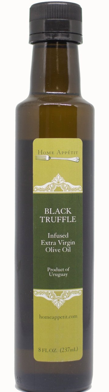 Black Truffle Infused Estate Grown Extra Virgin Olive Oil Infused Olive Oil