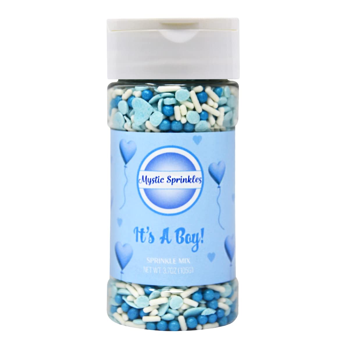 Mystic Sprinkles Baby Shower Sprinkle Mixes (It'S A Boy Sprinkle Mix 3.7Oz)