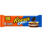 REESES Peanut Butter Cups with OREO Pieces King Size  2.8 oz  Pack of 24 (4 Cups per Pack) - Milk Chocolate Candy with Peanut Butter & Crunchy OREO Cookie Bits  Individually Wrapped