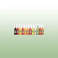 Jarritos Strawberry Mexican Soft Soda Drink, 12 Fl Oz Glass Bottles, 12 Pack