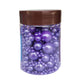 Edible Pearl Sugar Sprinkles Purple Candy Mixing Size Baking Edible Cake Decorations Cupcake Toppers Cookie Decorating Celebrati