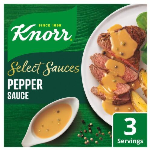 Knorr Select Sauces Pepper Sauce Mix, 32gm (1.12oz), Pack of 3