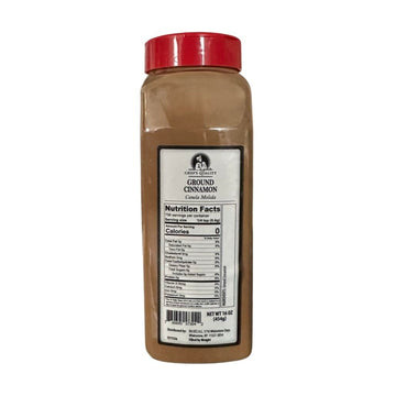 Chefs Quality Ground Cinnamon 16 Ounce