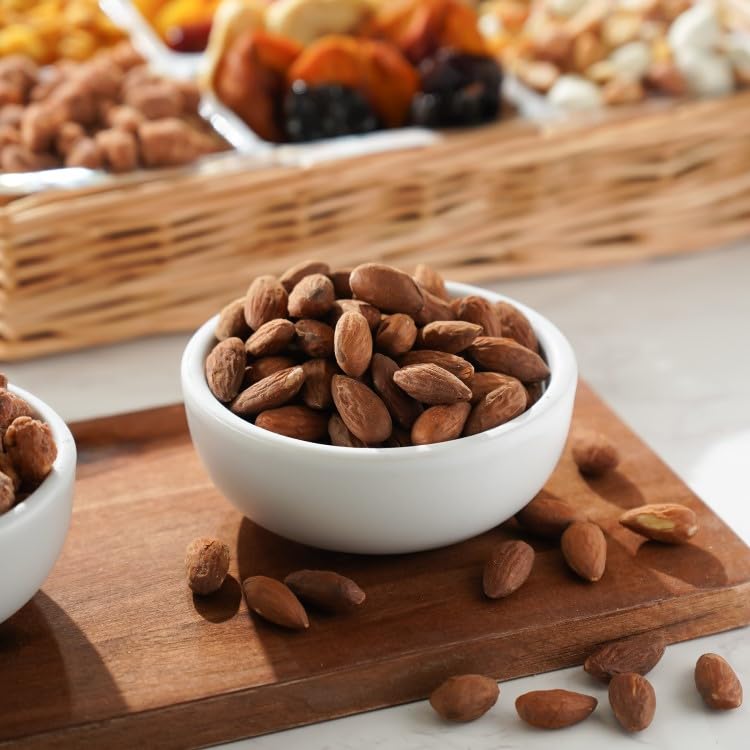Broadway Basketeers Gourmet Nuts Gift Basket Collection For Sympathy Or Condolence - Mixed Nuts Healthy Gifts For Men, Woman And