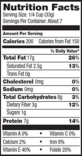 Good Sense Sunflower Kernels (shelled sunflower seeds), Roasted No Salt, Non-GMO, All Natural, 8OZ (8-Ounce) Resealable Bag (Pac