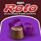 Rolo Dark Chocolate Candy with Caramel Inside - 1.5 Pound Approx 110 Pieces- Individually Wrapped Dark Chocolate for Halloween Candy  Bulk Chocolate Candy  Purple Candy for Party - Perfect Fall Candy Treat