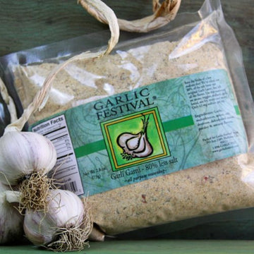 Garlic Festival Foods Low Sodium Garli Garni All Purpose Garlic Seasoning Resealable Flat Pack