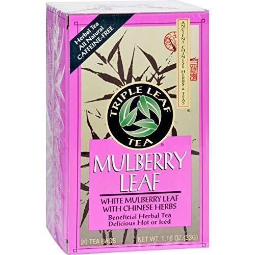 TRIPLE LEAF TEA MULBERRY LEAF, 20 BG, 6 pack