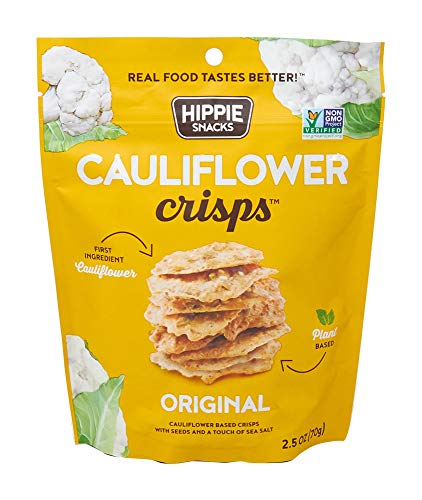 Hippie Snacks Cauliflower Crisps Original 2.5Oz