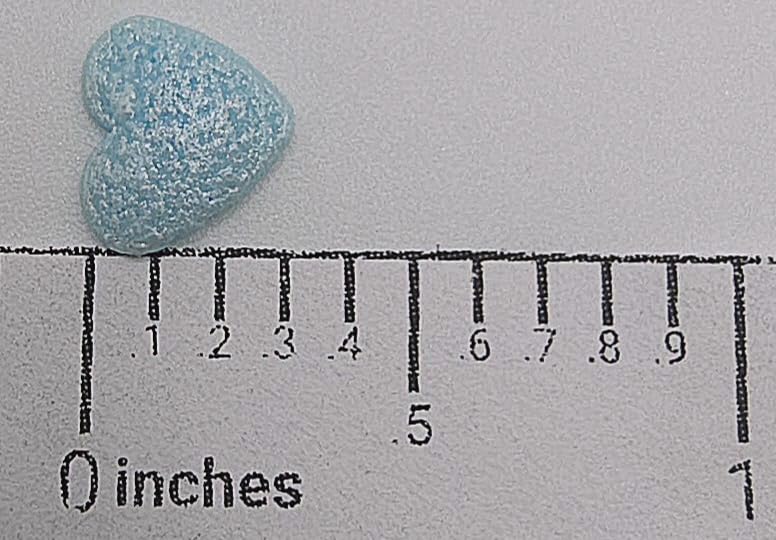 Ncs Blue Pearl Heart Edible Sprinkles, 8 Ounces - Great For Cupcakes, Cookies, Cakes, Donuts, Cakes Pops