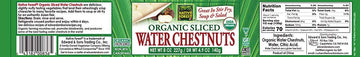Native Forest Organic Sliced Water Chestnuts, 8 Ounce Cans (Pack of 6)