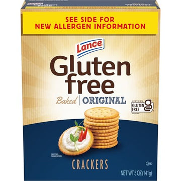 Lance Gluten Free Crackers, Original Baked, 5 Oz Box