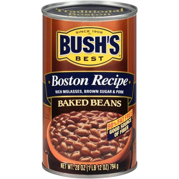 Bush'S Best Boston Recipe Baked Beans, 28 Ounce (Pack Of 6)