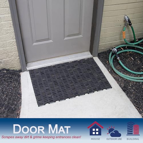 Durable Corporation 108S2030 20 In. W X 30 In. L Durite 108 Industrial Mats - Straight Weave