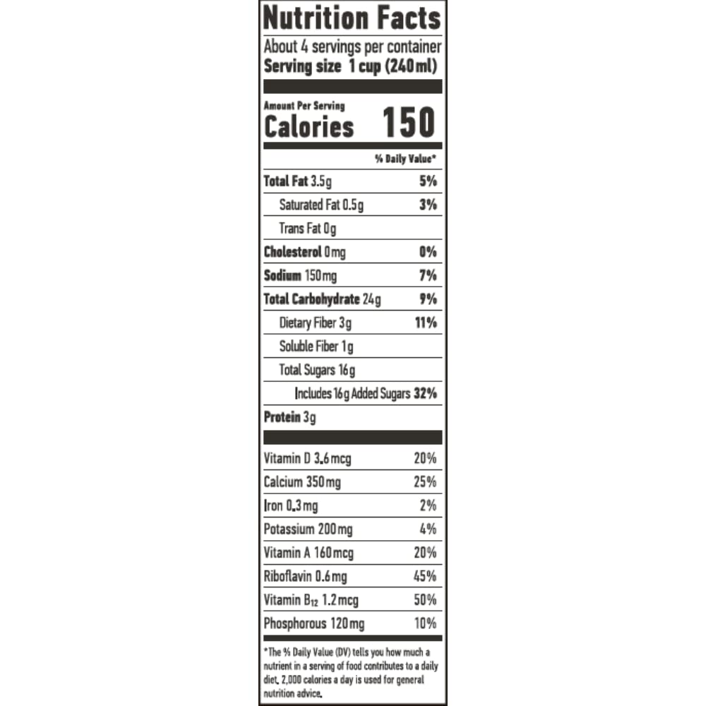 Oatly Chocolate Oatmilk, 32Oz (6 Pack)