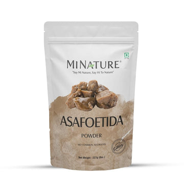 Asafoetida Powder ( Hing)( Asafetida ) By Mi Nature 100% Pure And Natural  227G( 8Oz)(0.5Lb)  Indian Spice For Cooking From Indi