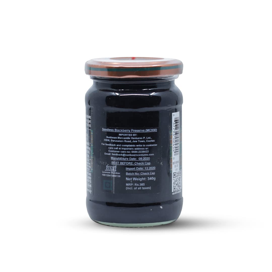 Mackays Seedless Blackberry Preserve, 12 Ounce (Pack Of 1)