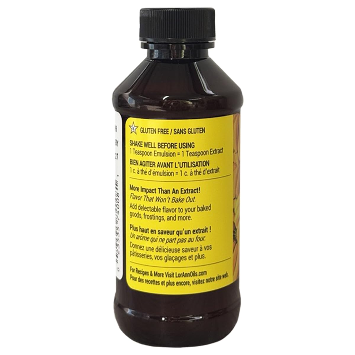 Lorann Oils Banana Bakery Emulsion: Ideal for Boosting Fruit Tones in Cakes, Cookies & Desserts, Gluten-Free, Keto-Friendly, Ban