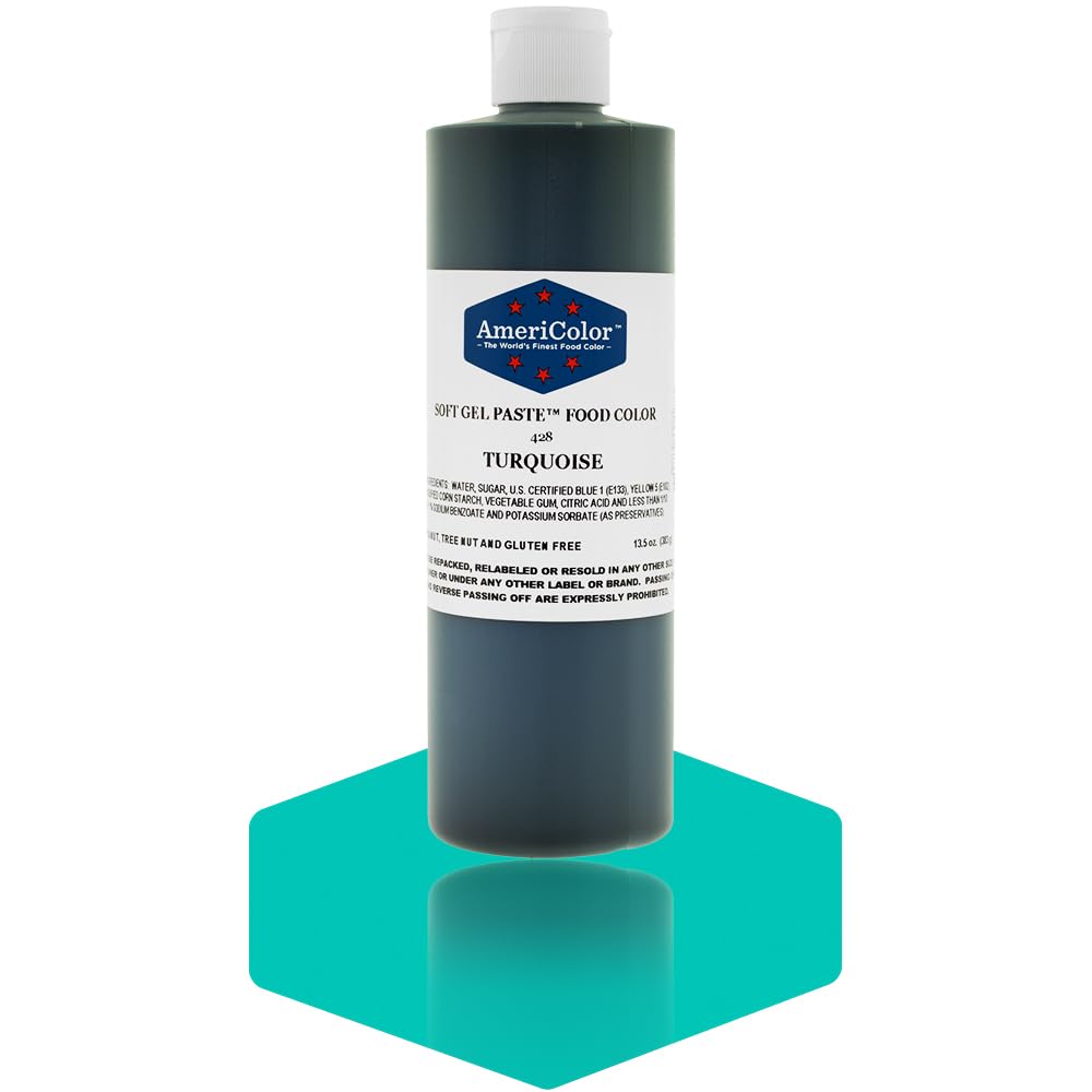 Americolor Food Color Turquoise 13.5 Oz