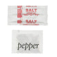 Perfect Stix - Salt and Pepper Packets-200 Salt and Pepper Packets combo -100 of Each (200 Total Packets)
