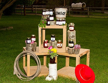 Bounty Foods Huckleberry Jam - 9 oz Non-GMO Hand-Picked Wild Fruit from Montana